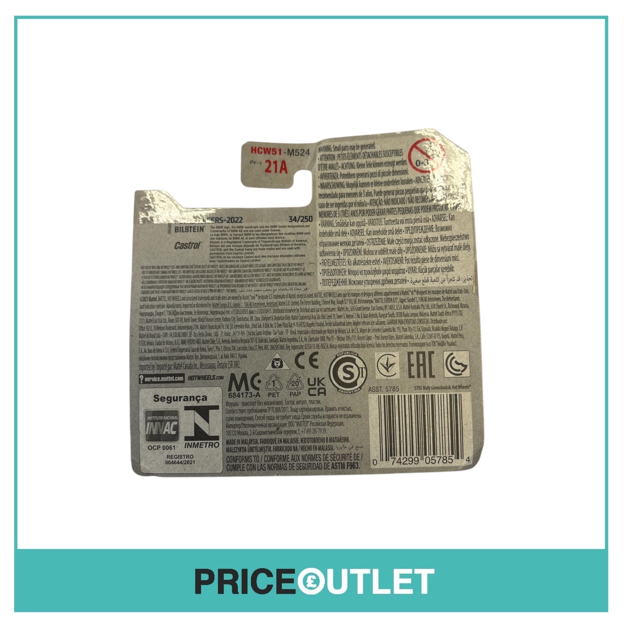 Hot Wheels - Retro Racers 2/10 - ‘73 BMW 3.0 CSL Race Car - Slight Damage