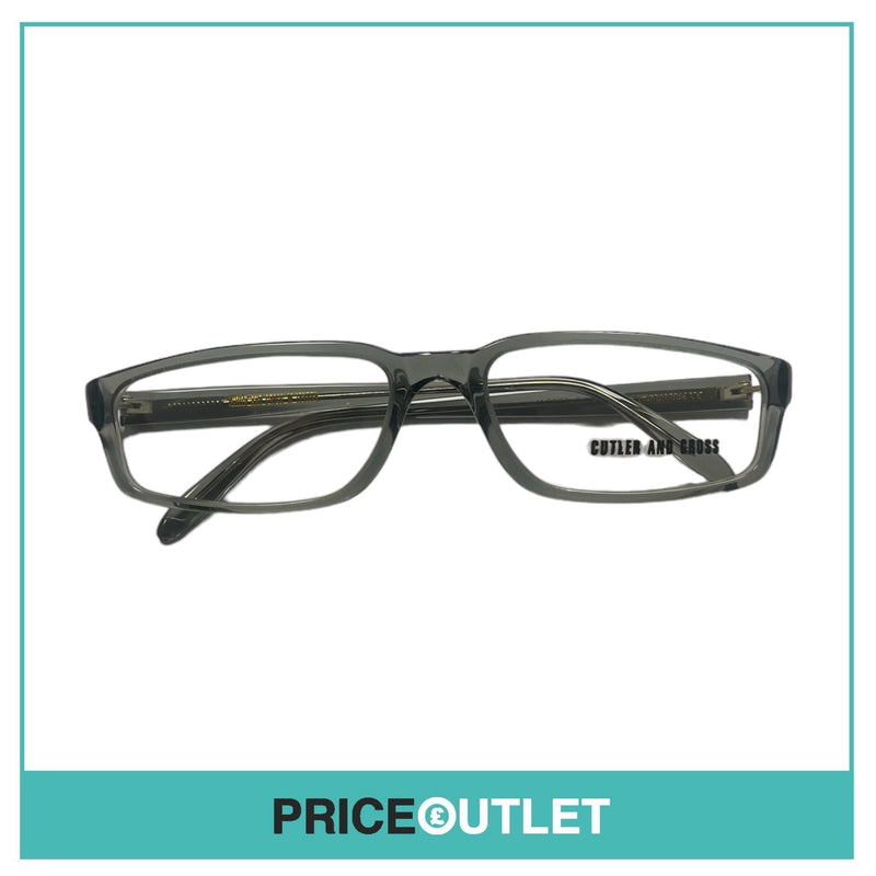 Cutler & Gross - Clear Lens Translucent Grey Frame Glasses RRP £325 (3)