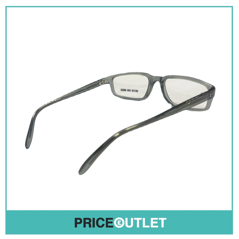 Cutler & Gross - Clear Lens Translucent Grey Frame Glasses RRP £325 (3)