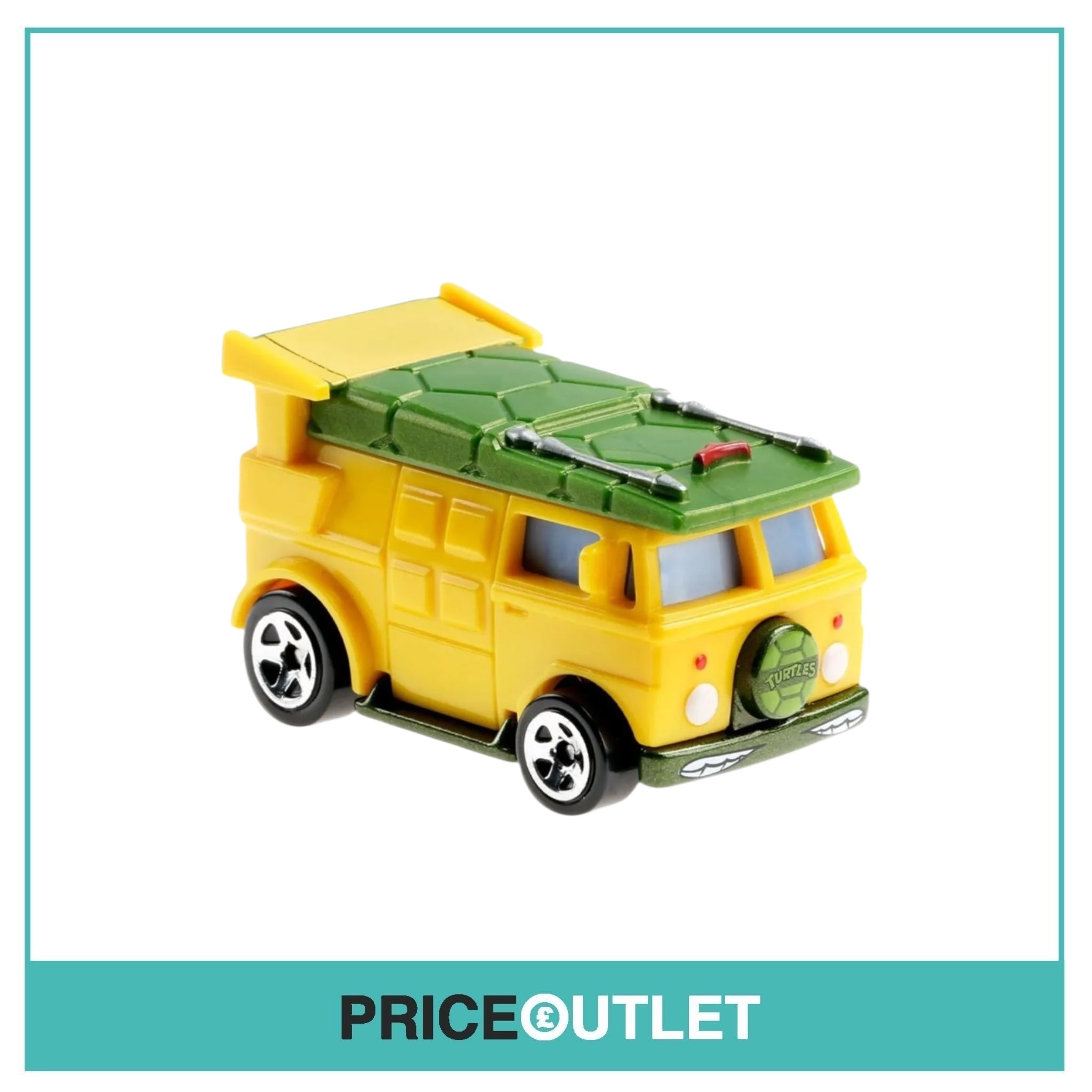 Hot Wheels - Teenage Mutant Ninja Turtles - HW Screen Time 4/10 - Party Wagon - Damaged