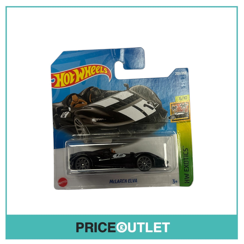 Hot Wheels - HW Exotics 6/10 - McLaren Elva - Damaged