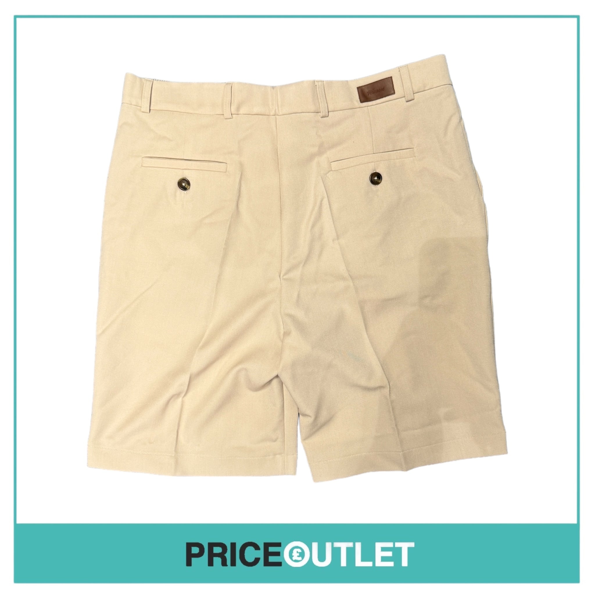 Manors Golf - Lightweight Shorts - Natural - Size 34 - BRAND NEW IN PACKAGING