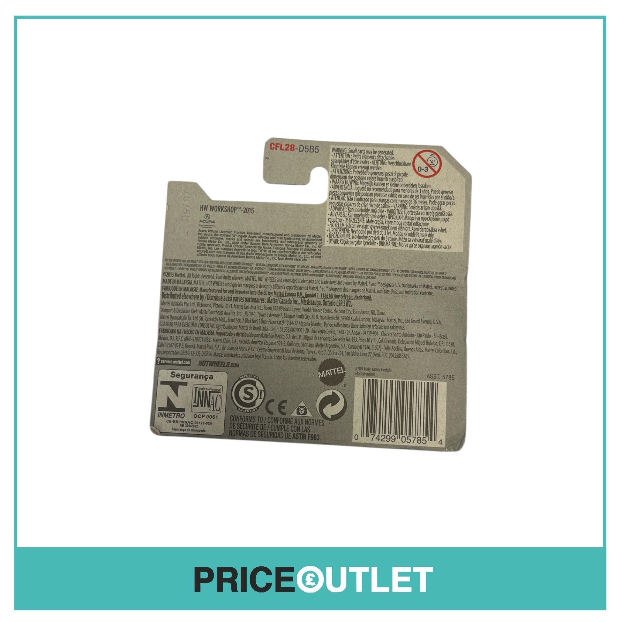 Hot Wheels - HW Workshop - ‘90 Acura NSX - Slight Damage