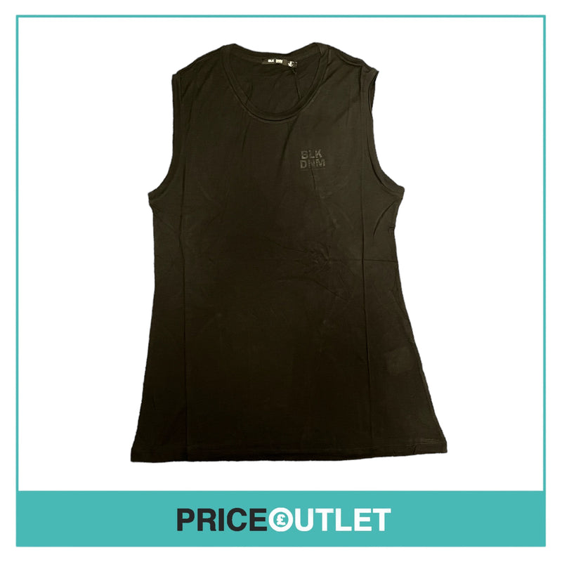 BLK DNM - Black Sleeveless T-Shirt - Size M - BRAND NEW WITH TAGS