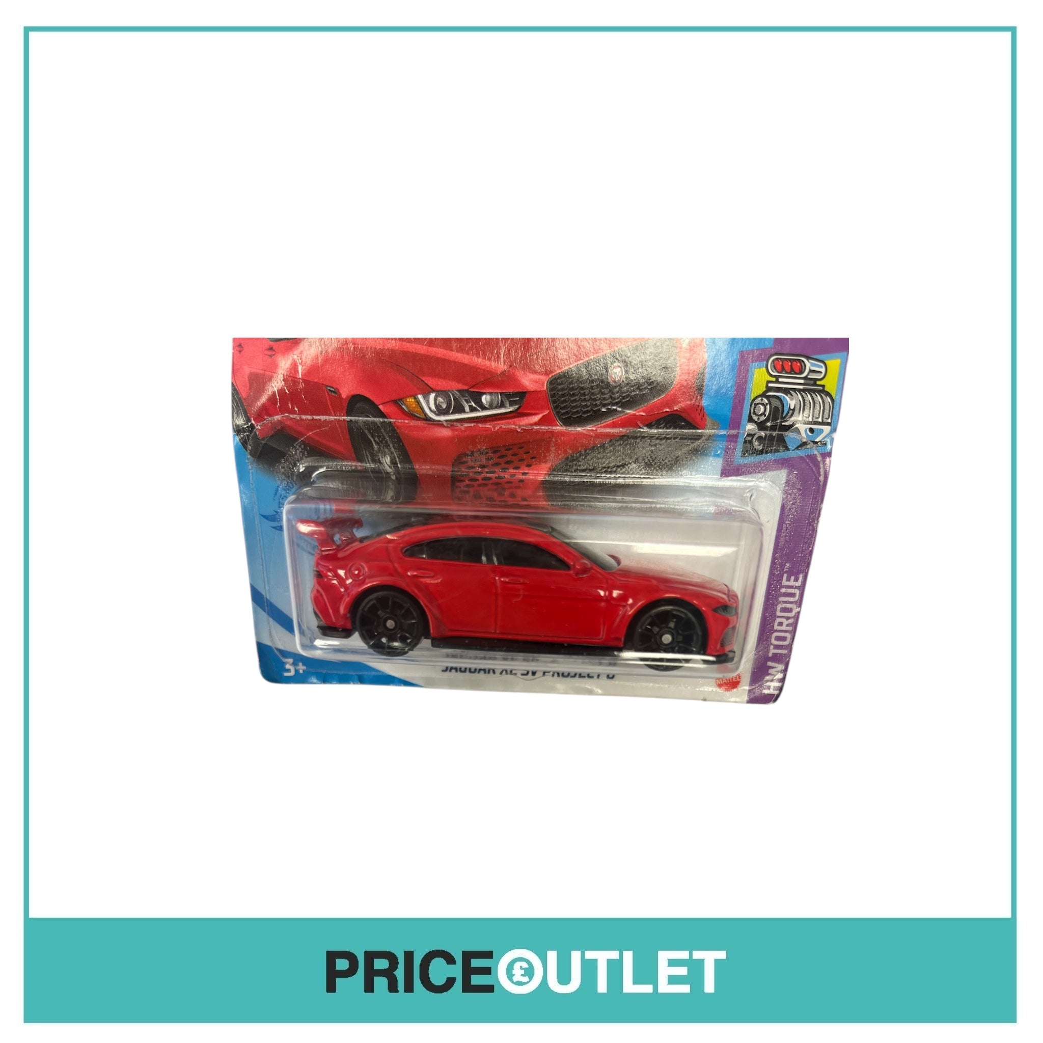 Hot Wheels - HW Torque 1/5 - Jaguar XE SV Project 8 - Damaged