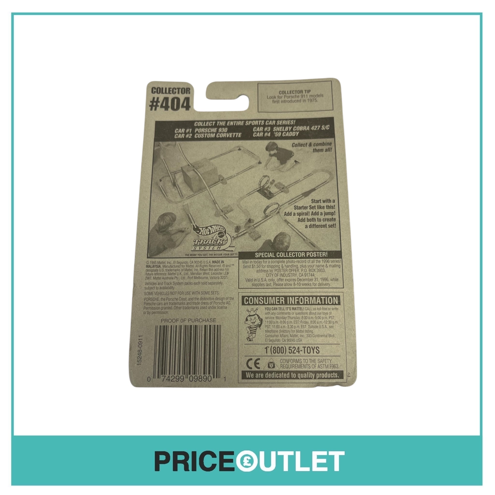 Hot Wheels - Sports Cars Series 1 Of 4 - Porsche 930 Home Run - Damaged