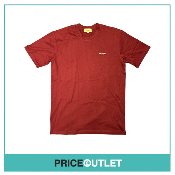 Manors Golf - Classic Tee - Burgundy - Size XXL - BRAND NEW