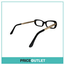 No Lens Black & Gold Frame Glasses RRP £325