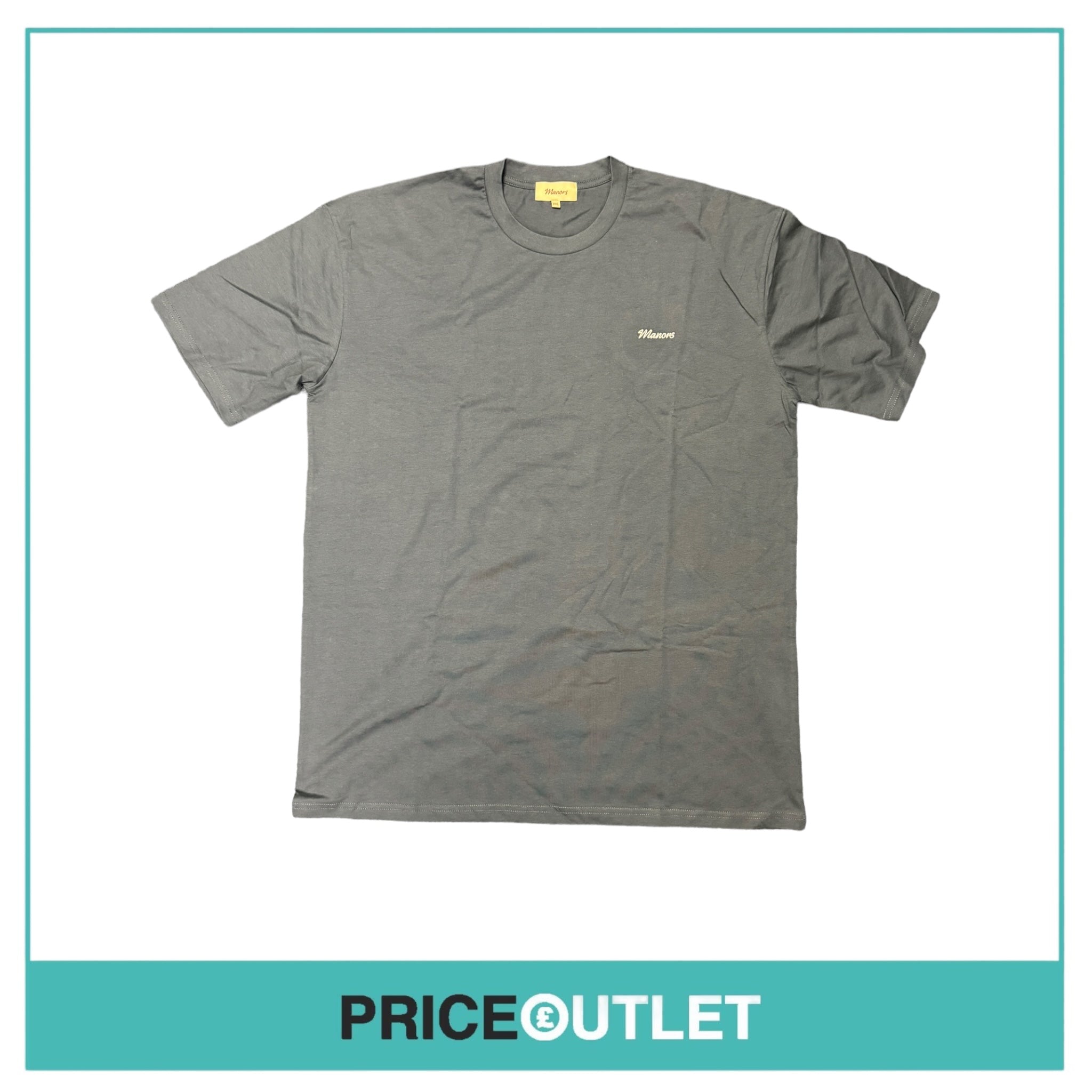 Manors Golf - Classic Tee - Petrol Blue - Size XXL - BRAND NEW