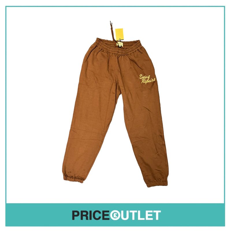 Manors Golf - Swing Repairs Sweatbottoms - Brown - Size M - BRAND NEW