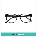 No Lens Matte Brown Tortoiseshell Print Glasses RRP £325