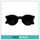 Silver & Black Round Frame Sunglasses RRP £325
