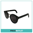 Silver & Black Round Frame Sunglasses RRP £325