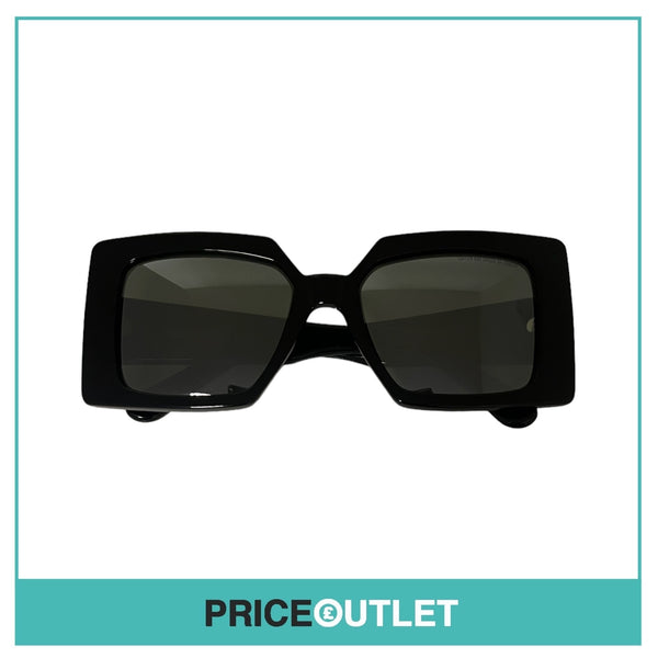 Black Frame Sunglasses With Jewel Trim RRP £325