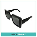 Black Frame Sunglasses With Jewel Trim RRP £325