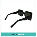 Black Frame Sunglasses With Jewel Trim RRP £325