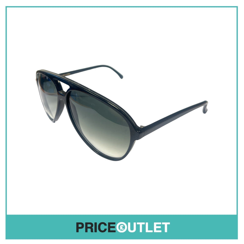 Cutler & Gross - Black Glitter Frame Sunglasses RRP £325