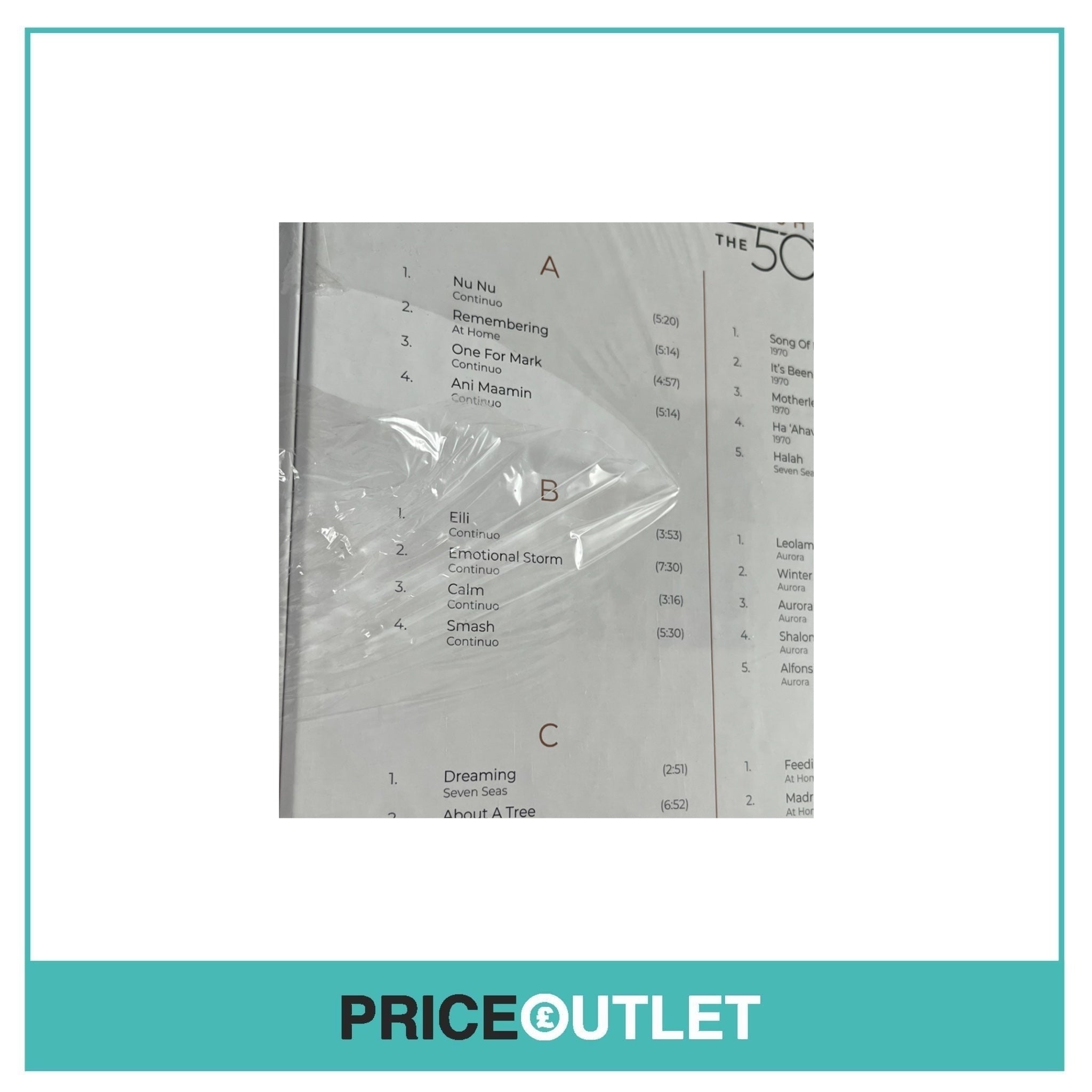 Avishai Cohen - The 50 Gold Selection Gold Vinyl Edition (Slight Damage)