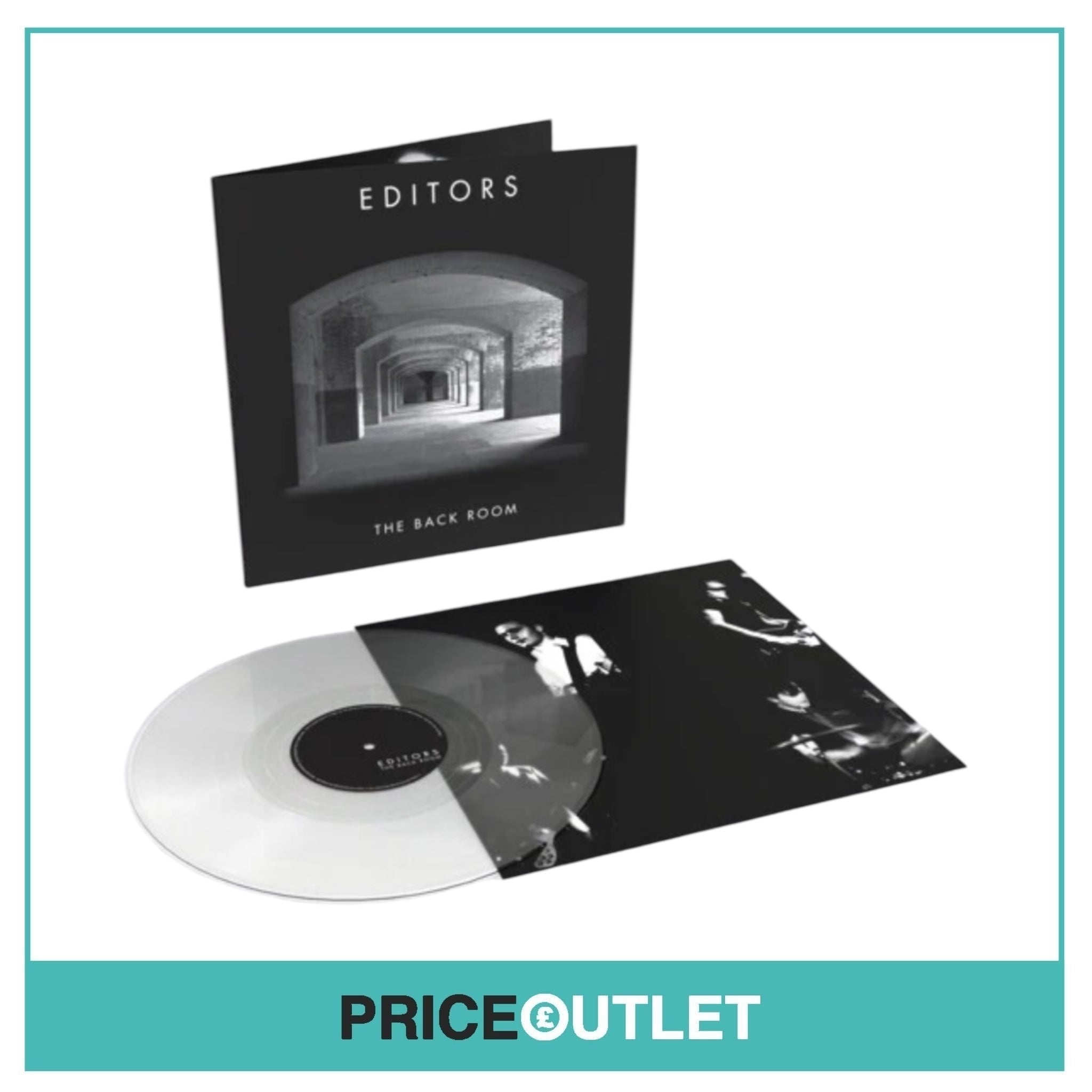 Editors - The Back Room - Limited Edition Clear Vinyl - BRAND NEW & SEALED
