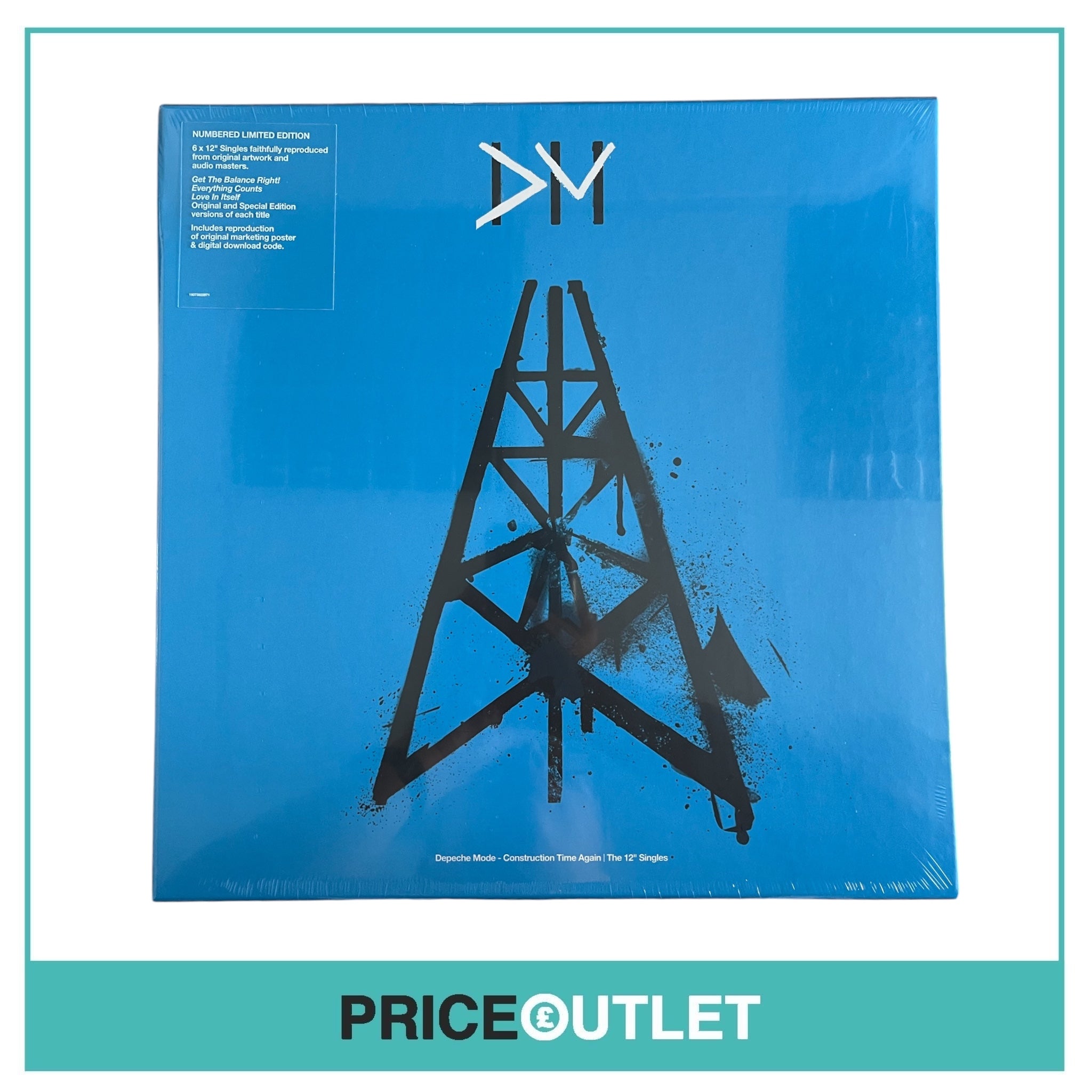 Depeche Mode - Construction Time Again - The 12” Singles - BRAND NEW & SEALED