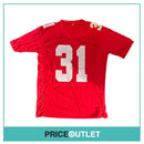 Jason Sehorn - Signed Red Jersey - Size XL - JSA Certified