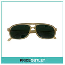 Clear Yellow Frame Pilot's Sunglasses RRP £325