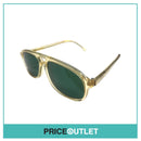 Clear Yellow Frame Pilot's Sunglasses RRP £325