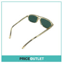Clear Yellow Frame Pilot's Sunglasses RRP £325