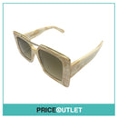 Pearlescent Square Pilot's Sunglasses RRP £325