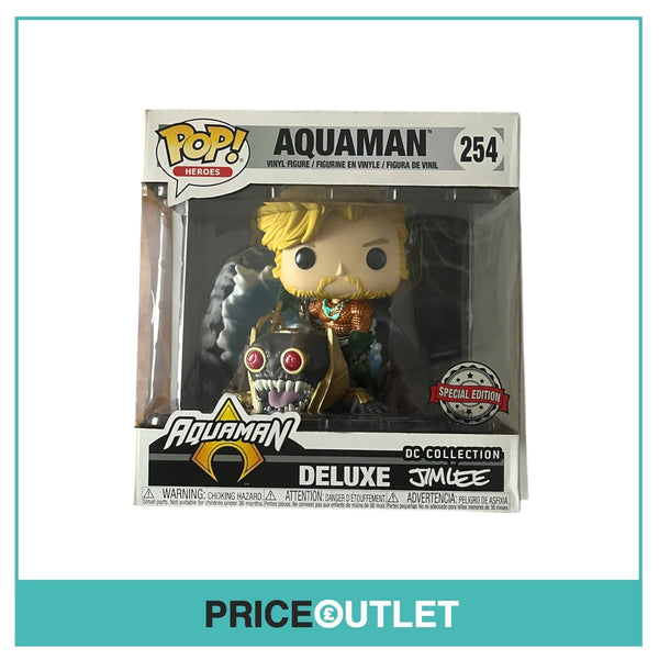Funko Deluxe - DC Collection By Jimlee - Aquaman (Special Edition) #254 (Damaged)