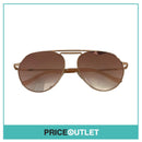 Rose Gold Pilot's Sunglasses RRP £325