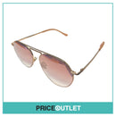 Rose Gold Pilot's Sunglasses RRP £325