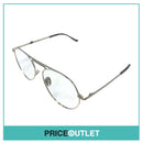 No Lens Gold Frame Pilot's Glasses With Brown Tortoiseshell Detail RRP £325