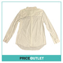 Charles Anastase - White Shirt with Pearlescent Buttons - Size L - BRAND NEW WITH TAGS