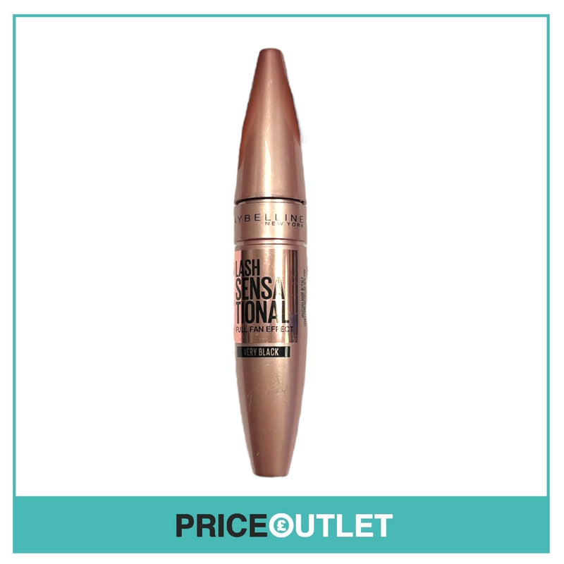 Maybelline - Lash Sensational Full Fan Effect Mascara - Very Black - BRAND NEW