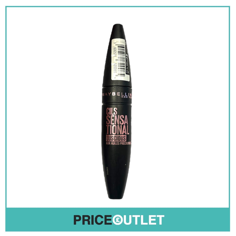 Maybelline - Lash Sensational Luscious Mascara With Oil Blend - Very Black - BRAND NEW