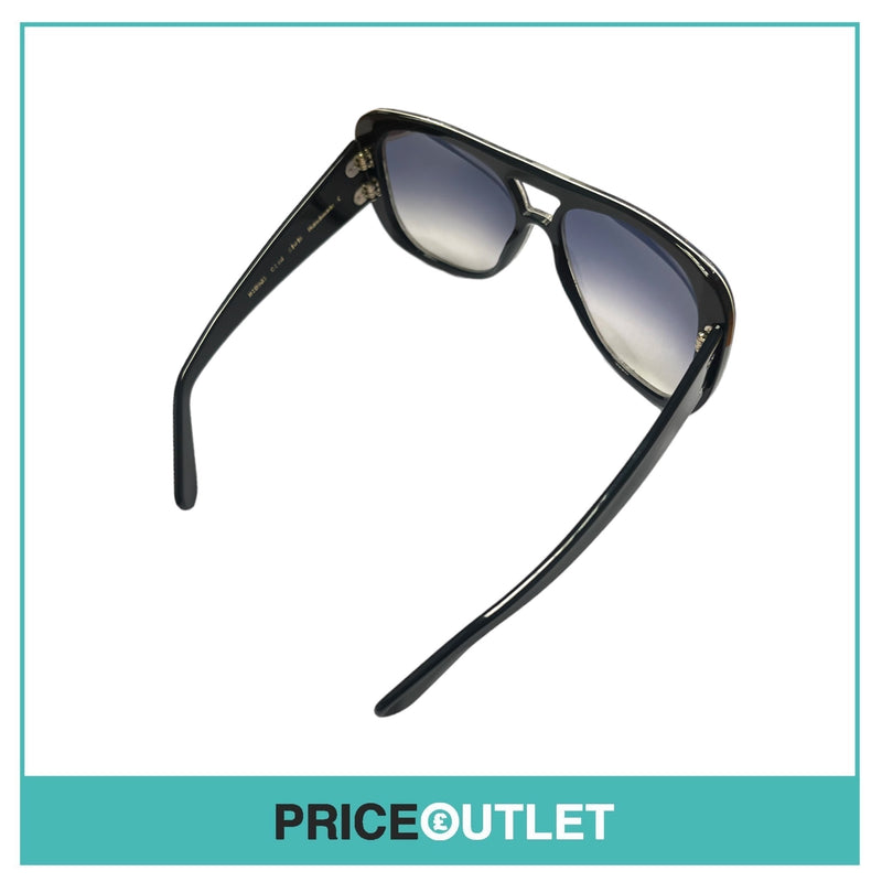 Black & White Patterned Frame Pilot's Sunglasses RRP £325