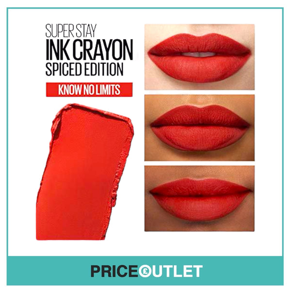 Maybelline - Super Stay Ink Crayon - Lip Crayon - Shade 115 ‘Know No Limits’ - BRAND NEW