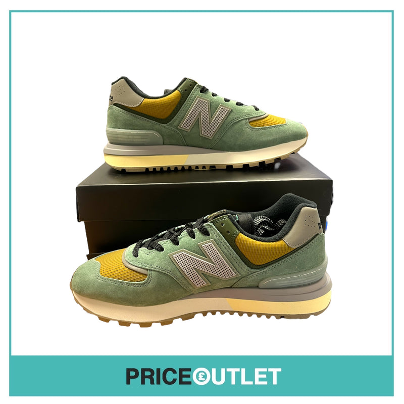 Stone Island x New Balance 574 Legacy Trainers - Light Green - Size 8 UK - BRAND NEW WITH TAGS