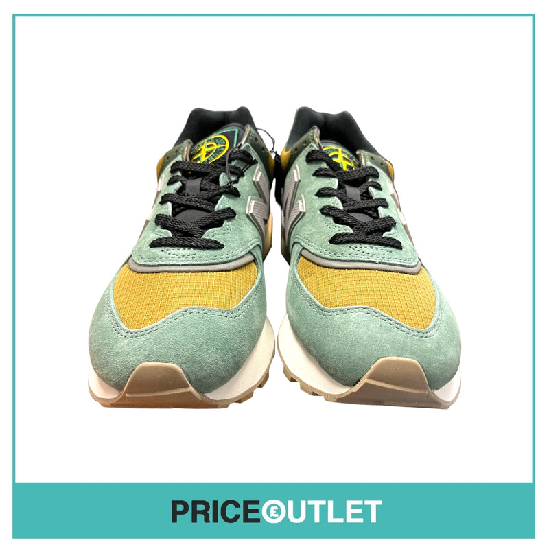 Stone Island x New Balance 574 Legacy Trainers - Light Green - Size 8 UK - BRAND NEW WITH TAGS