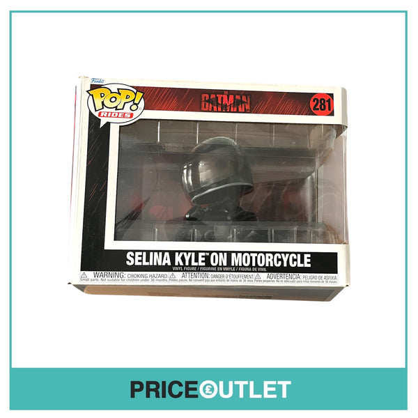 Funko - DC - The Batman - Selina Kyle On Motorcycle #281 (Damaged)