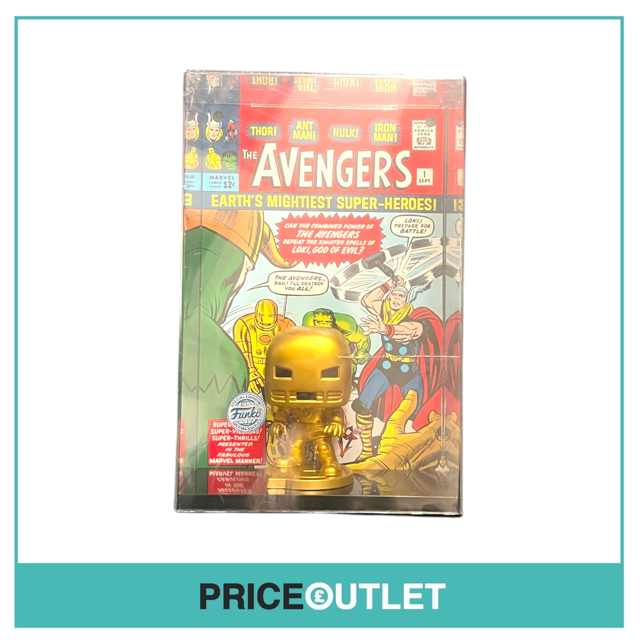 Funko - Iron Man (Gold) - Comic Cover (Special Edition)