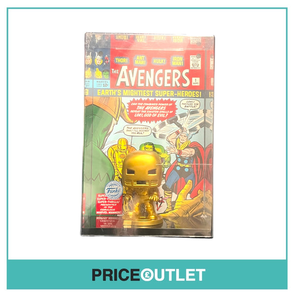 Funko - Iron Man (Gold) - Comic Cover (Special Edition) #28 (Damaged)