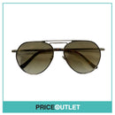 Gold Frame Sunglasses With Brown Tortoiseshell Detail RRP £325