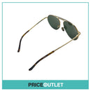 Gold & Brown Tortoiseshell Frame Pilot's Sunglasses RRP £325