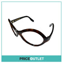 No Lens Brown Tortoiseshell Frame Glasses RRP £325 (6)