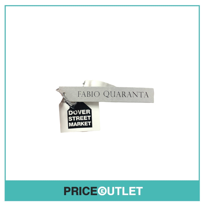 Fabio Quaranta - White Shirt Dress - Size 38 - BRAND NEW WITH TAGS