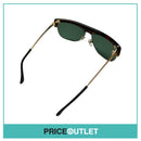 Gold Frame Sunglasses With Brown Tortoiseshell Detail RRP £325 (2)