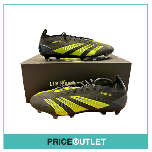 Adidas Predator Elite FT FG Merky Foldover Tongue - Lucid Lemon - Size UK 9.5 - BRAND NEW WITH TAGS