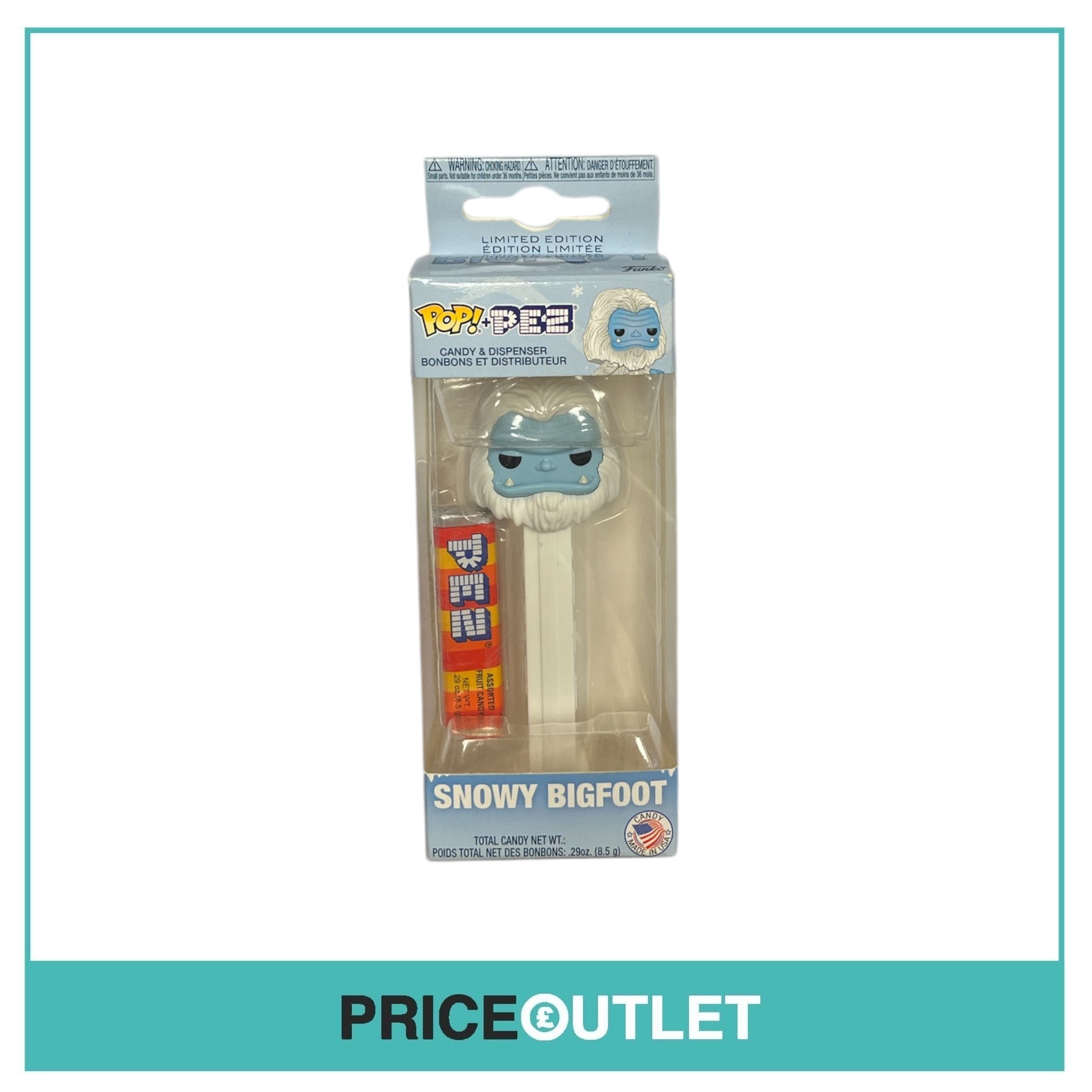 Funko - Pez - Bigfoot - Snowy Bigfoot - BRAND NEW (Slight Damage)